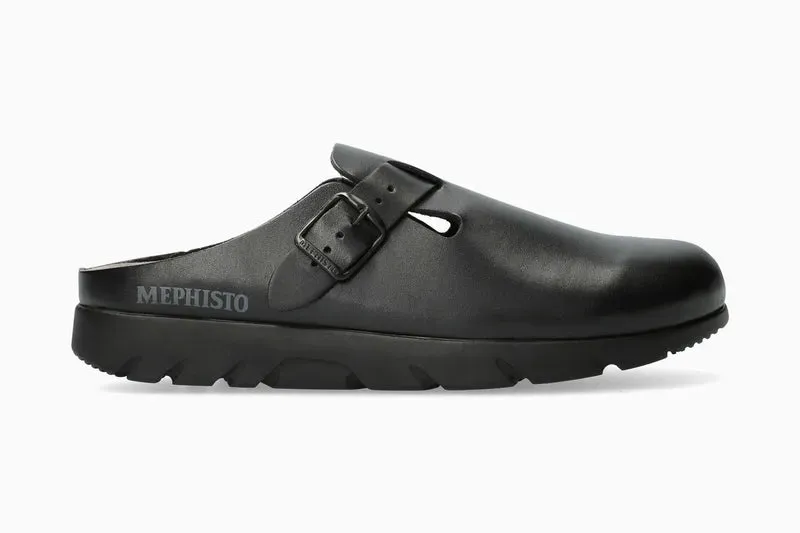 Mephisto Zaverio Fit Pantoffels Heren Zwart 245132 JKE Authentiek 2024 Pantoffels